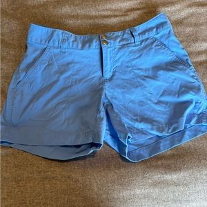 Columbia Omni Sheild women’s hiking‎ shorts. Sky Blue. Size 10